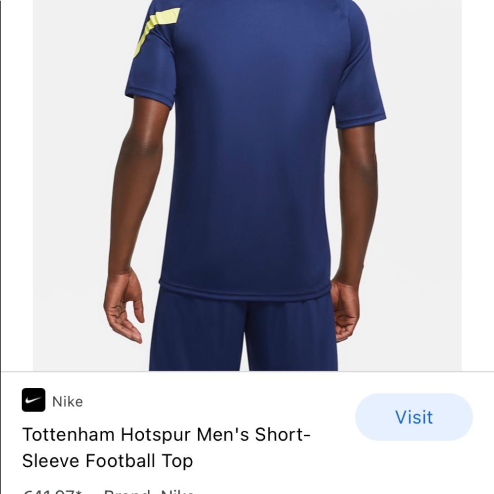 nick Tottenham Hotspur Men’s Football Jersey